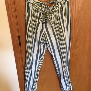 TRENDY PATTERNED LOFT PANTS